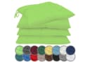 NatureMark Sitzkissen 4er-Set Apfelgrün 40x40cm mit Bändern Bild 2