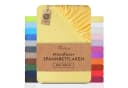 NatureMark Spannbettlaken Mikrofaser Polyester Gelb 200x220 cm Bild 2