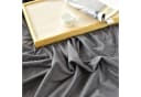 NatureMark Bettlaken klassisches Betttuch Haustuch 100% Baumwolle Anthrazit grau Bild 4
