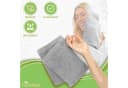 NatureMark Frottier Waschhandschuhe 10er-Set Silber Grau 100% Baumwolle Bild 1