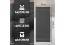 NatureMark Duschtuch 2er-Set Anthrazit Grau 100% Baumwolle Bild 1