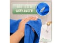 NatureMark Handtuch Set 10 tlg. Baumwolle Royal Blau Bild 5