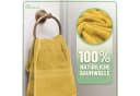 NatureMark Handtuch-Set 10-tlg. 100% Baumwolle Frottee Gelb Bild 3