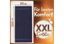 NatureMark Saunatuch 80x200cm Baumwolle 2er-Pack Navy Blau Bild 3