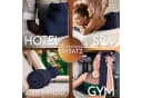 NatureMark Saunatuch 80x200cm Baumwolle 2er-Pack Navy Blau Bild 4