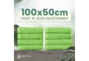 NatureMark Handtücher 8er-Sparpack 50x100cm 100% Baumwolle Apfelgrün Bild 3