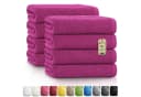 NatureMark Handtücher 8er-Sparpack Rosa 100% Baumwolle Bild 2