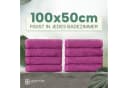 NatureMark Handtücher 8er-Sparpack Rosa 100% Baumwolle Bild 3