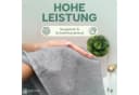NatureMark Handtücher 8er-Pack Silbergrau 100% Baumwolle Bild 4