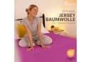 NatureMark Spannbettlaken Jersey Basic Spannbetttuch 100% Baumwolle Bild 3