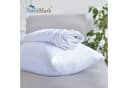 NatureMark Spannbettlaken Mikrofaser Weiß 200x220cm Bild 4