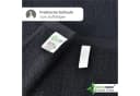 NatureMark Handtuch Set 8 tlg. Schwarz Frottier 100% Baumwolle Bild 4