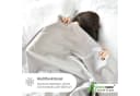 NatureMark Bettlaken 2er-Set 100% Baumwolle Silber Grau Klassisch Bild 4