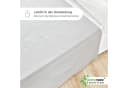 NatureMark Bettlaken 2er-Set 100% Baumwolle Silber Grau Klassisch Bild 5