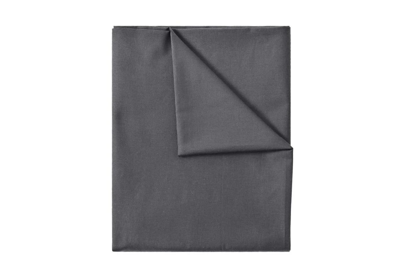 GREEN MARK Textilien Betttuch 100% Baumwolle Anthrazit Grau - Bild 2