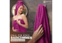 NatureMark Duschtuch 4er-Sparpack Frottier 70x140cm Pink Bild 1