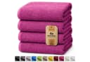 NatureMark Duschtuch 4er-Sparpack Frottier 70x140cm Pink Bild 2