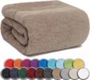 NatureMark Saunatuch Frottier 80x200cm 100% Baumwolle Sand Bild 2