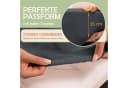 NatureMark Spannbettlaken Gebürstete Mikrofaser Polyester Anthrazit Bild 1