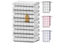 NatureMark Geschirrtuch 10er-Set Anthrazit Grau 100% Baumwolle Bild 2