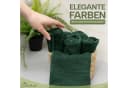 NatureMark Gästehandtuch 12-St. 500gsm 100% Baumwolle Dunkelgrün Bild 1