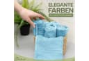 NatureMark Gästehandtuch 12er Pack Hellblau 100% Baumwolle 500gsm Bild 1