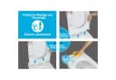 Aqua Bagno WC-Sitz Softclose Toilettendeckel Weiss Polypropylen Bild 1