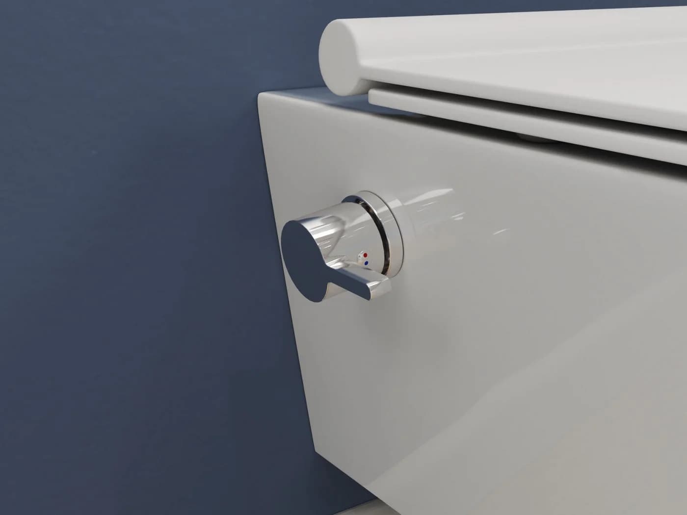 SSWW Taharet Hänge-Dusch-WC mit Bidetfunktion und Softclose - Bild 4