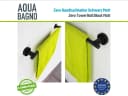 Aqua Bagno ZERO Handtuchhalter Schwarz Matt 50cm Bild 3