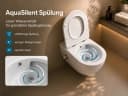 Aqua Bagno Cloud 2.0 Dusch-WC mit Bidet-Funktion Weiß Softclose Bild 4