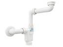 Aqua Bagno Flacher Raumsparsiphon 40mm G 1 1/4" mit Geruchsverschluss Bild 2