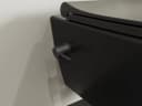 Aqua Bagno Dusch-WC Hänge-Dusch-WC spülrandlos Schwarz Matt mit WC-Sitz Bild 5