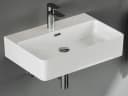 Aqua Bagno Keramikwaschbecken Weiß Glänzend 61cm Bild 1