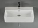 Aqua Bagno Keramikwaschbecken Weiß Glänzend 61cm Bild 3