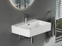 Aqua Bagno Keramikwaschbecken Weiß Glänzend 61cm Bild 4