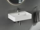 Aqua Bagno Keramikwaschbecken Weiß Glänzend 61cm Bild 5