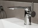 Aqua Bagno Waschtischarmatur Einhebelmischer verchromt Bild 2
