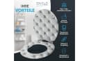 Sanilo WC-Sitz Comfort Grau mit Absenkautomatik Bild 1