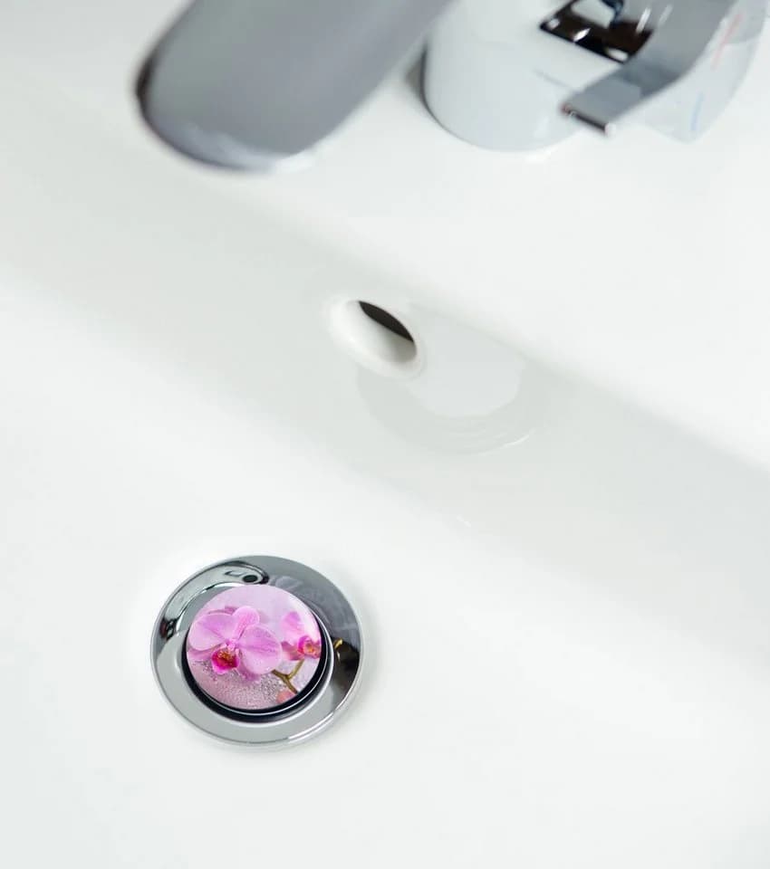 Sanilo Waschbeckenstöpsel Blooming Rosa Motiv - Bild 3