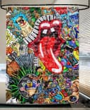 Sanilo Duschvorhang Graffiti 180 x 200 cm Bild 3