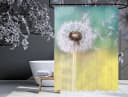 Sanilo Duschvorhang Pusteblume 100% wasserdicht Bild 2