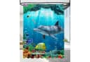 Sanilo Duschvorhang Blau 180x200cm Wasserdicht Anti-Schimmel Bild 3