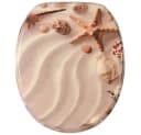 SANILO Badaccessoire-Set Sanibel Braun-Beige mit WC-Sitz, Teppich und Stöpseln Bild 1