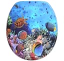 Sanilo Badaccessoire-Set 6-teilig Ocean WC-Sitz mit Absenkautomatik Bild 1