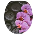 SANILO Badaccessoire-Set Madeira Lila-Schwarz mit WC-Sitz und Badteppich Bild 1