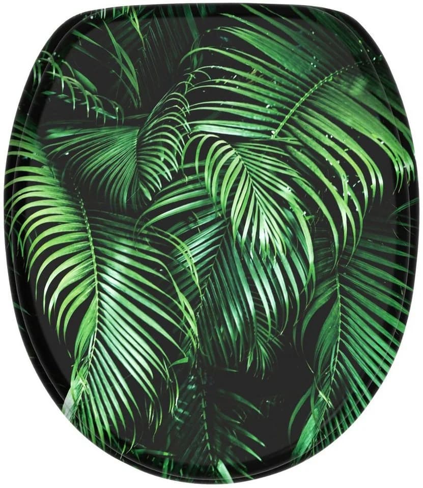 SANILO WC-Sitz Palmdream mit Absenkautomatik Grün/Schwarz - Bild 4