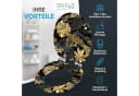 Sanilo WC-Sitz mit Absenkautomatik Holz Golden Leaves Bild 1