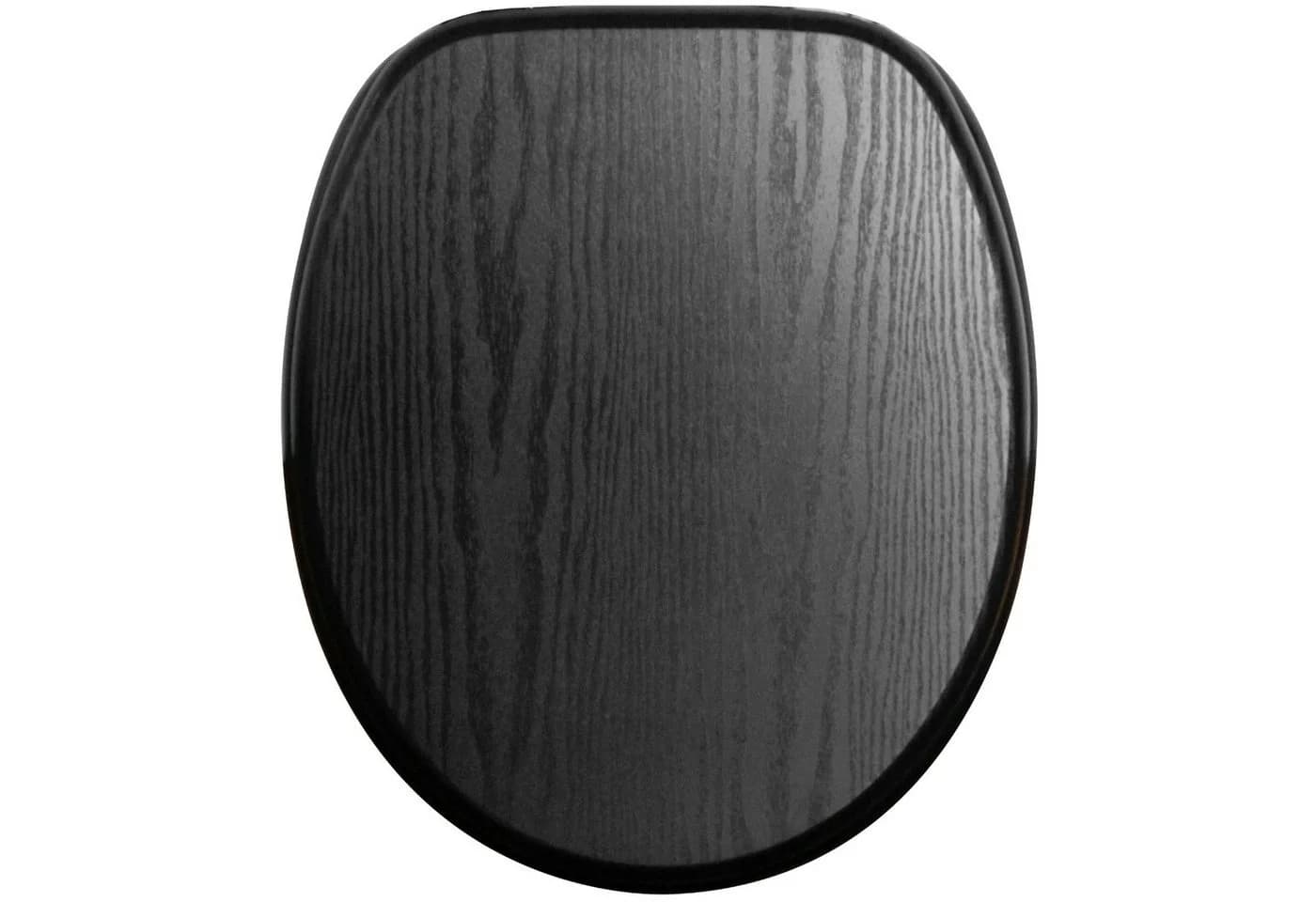 Sanilo WC-Sitz Black Wood mit Absenkautomatik Schwarz - Bild 2