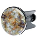 Sanilo Waschbeckenstöpsel Marmor Braun Ø 4,0 cm Motiv Bild 2
