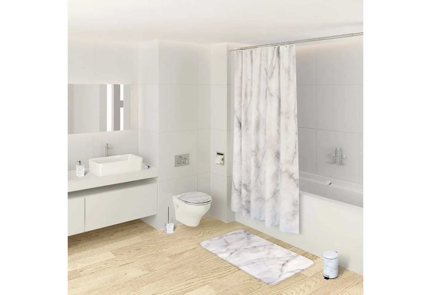 Sanilo Seifenspender Marmor Grau Modernes Design